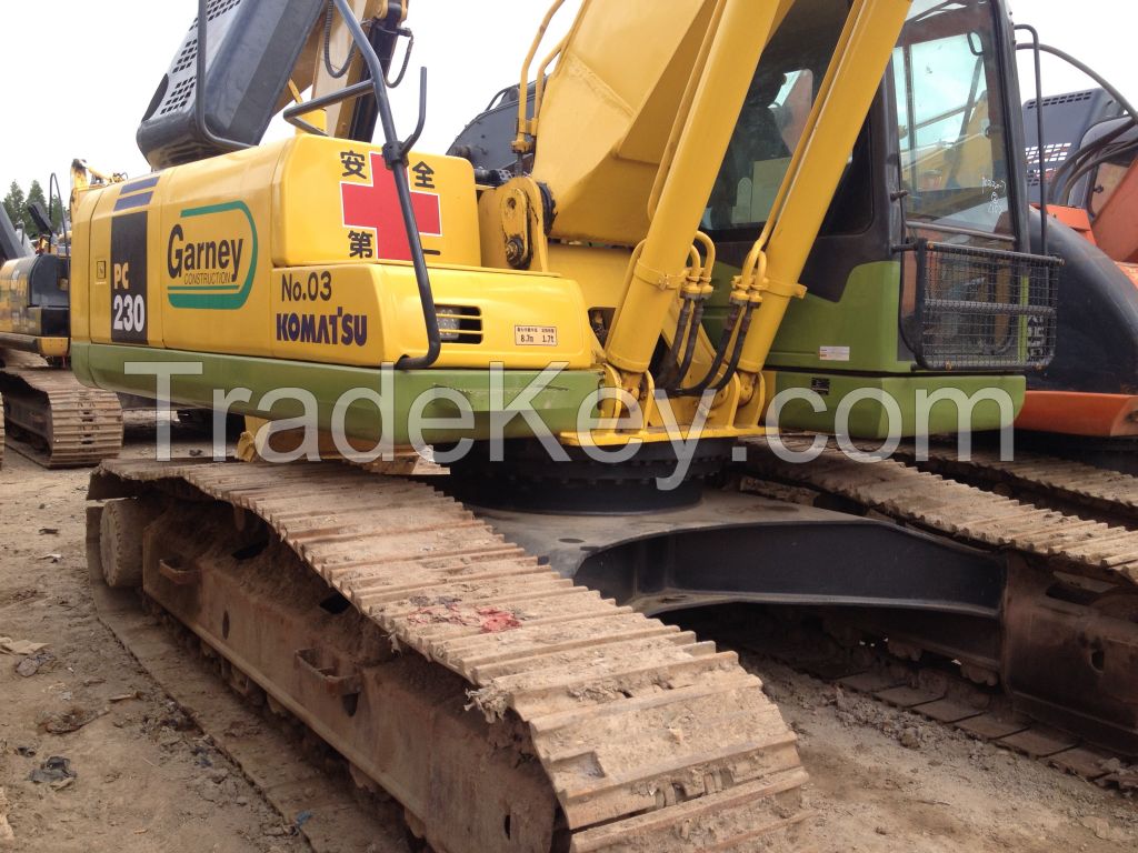 used original Japan Komatsu PC230-7 crawler excavator for sale