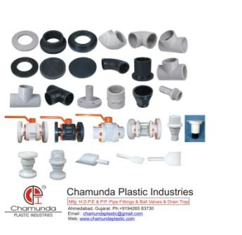 PP BAll Vaves / PP & HDPE &  PE & PPH Fittings / HDPE Drain Trap