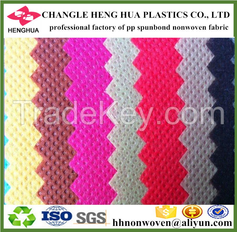 big manufacturer pp spunbond nonwoven fabric for bags, furniture, agriculture, industry, shoes