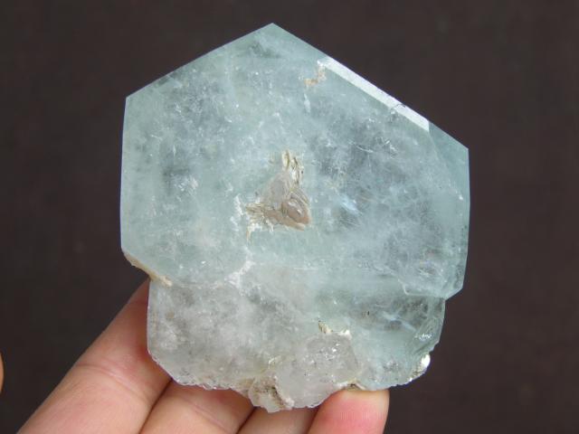 319g CLEAR BLUE Aquamarine(Beryl)