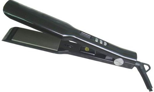 Professional 1.73 inch super-hard Aluminum flat iron with LCD