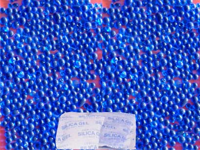 Blue silica gel