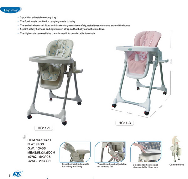 Baby High Chair (TS11 Series)
