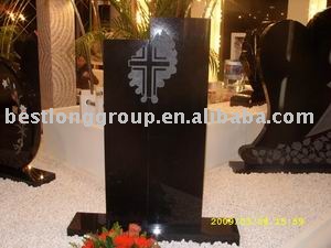 Absolute Black Granite Marble Monuments tombstone