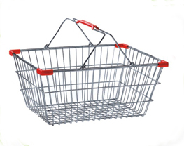 shopping basket, trolley basket, plating shopping basket