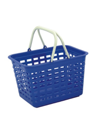 plastic shopping basket , shopping basket , supermarket basket