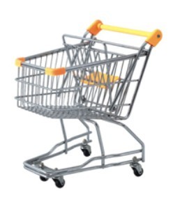 shopping trolley, metal shoppig trolley, metal shopping cart, trolley