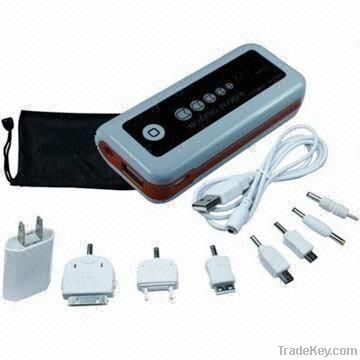 Mobile Power Bank with 5200mAh Maximum Capacity