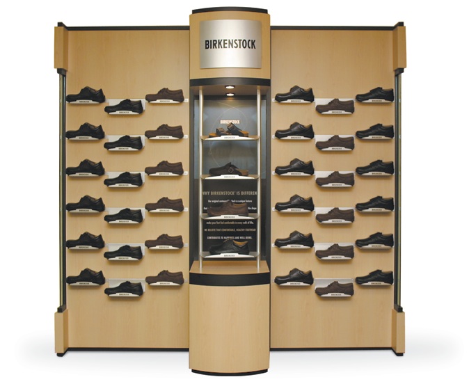 shoe display center