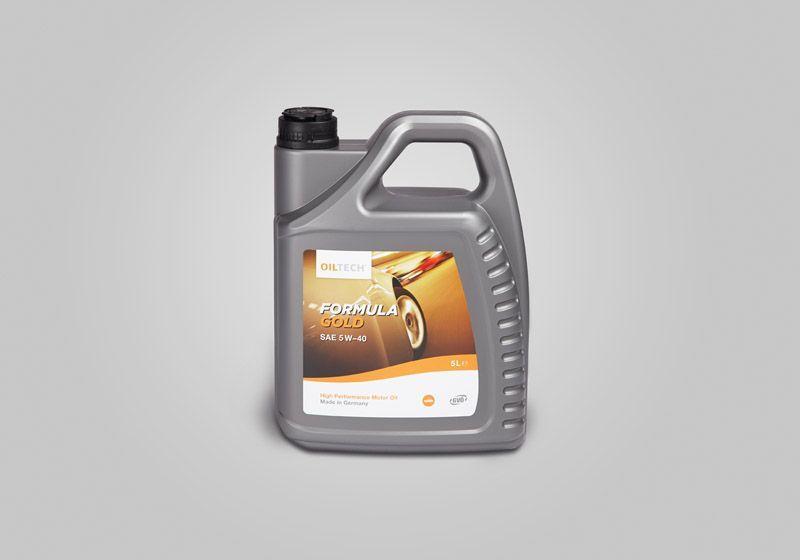 HC synthetic motor oil Formula Gold 5W40  - Made in Germany