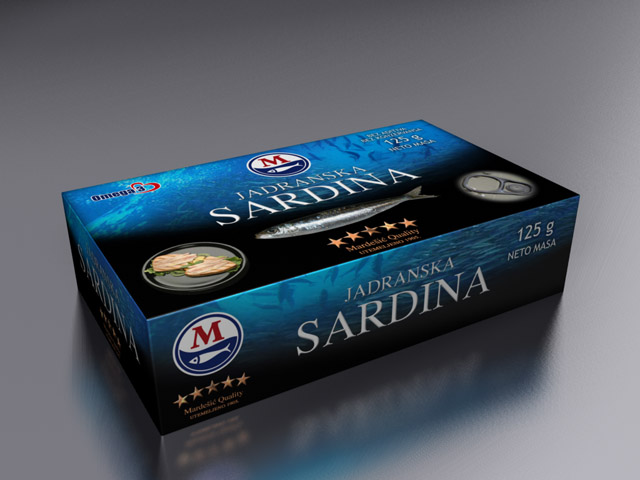 Canned sardine