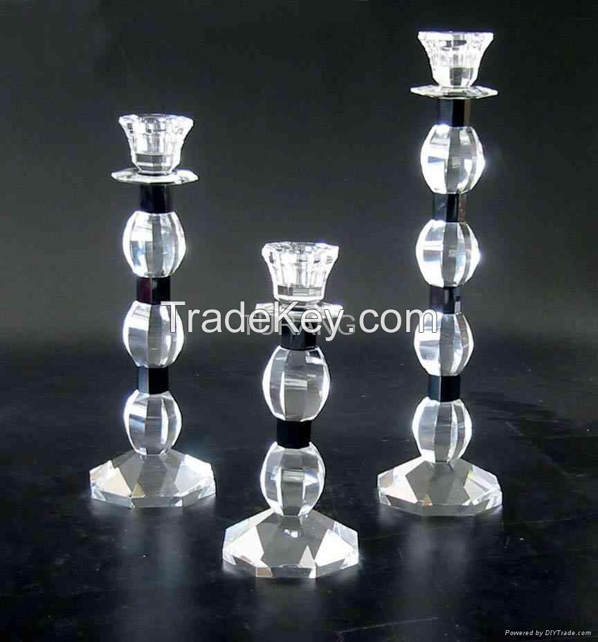 crystal candleholder   