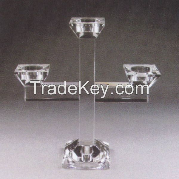 crystal candleholder   