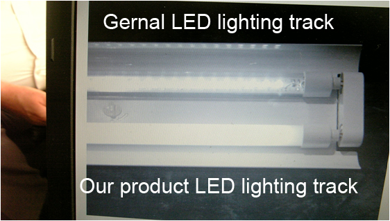electric conduction LED lighting track