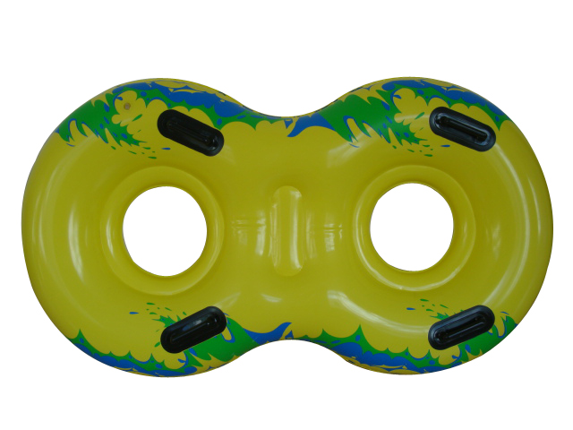 Inflatable swimming ring