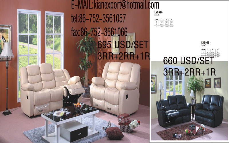 leather sofa recliner