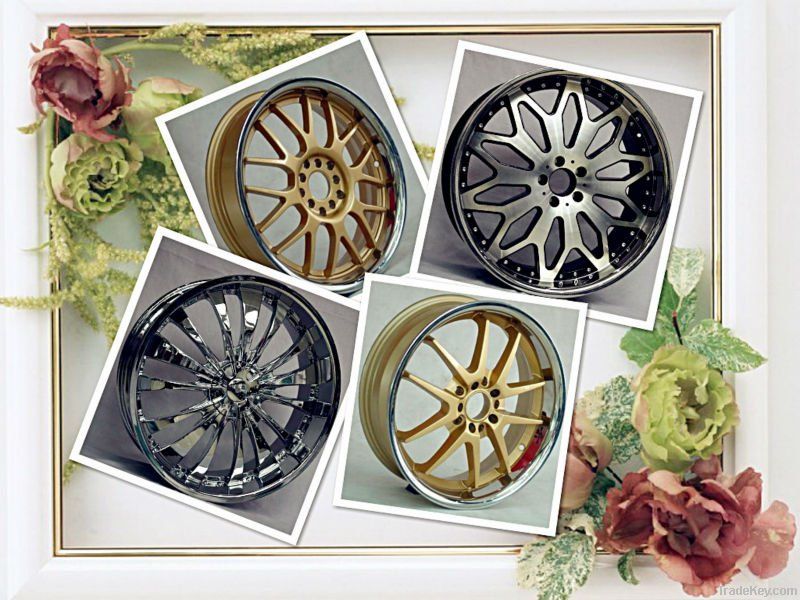 auto alloy wheels rims for AUDI, BMW, VW, PORSCHE, TOYOTA with TUV, DOT