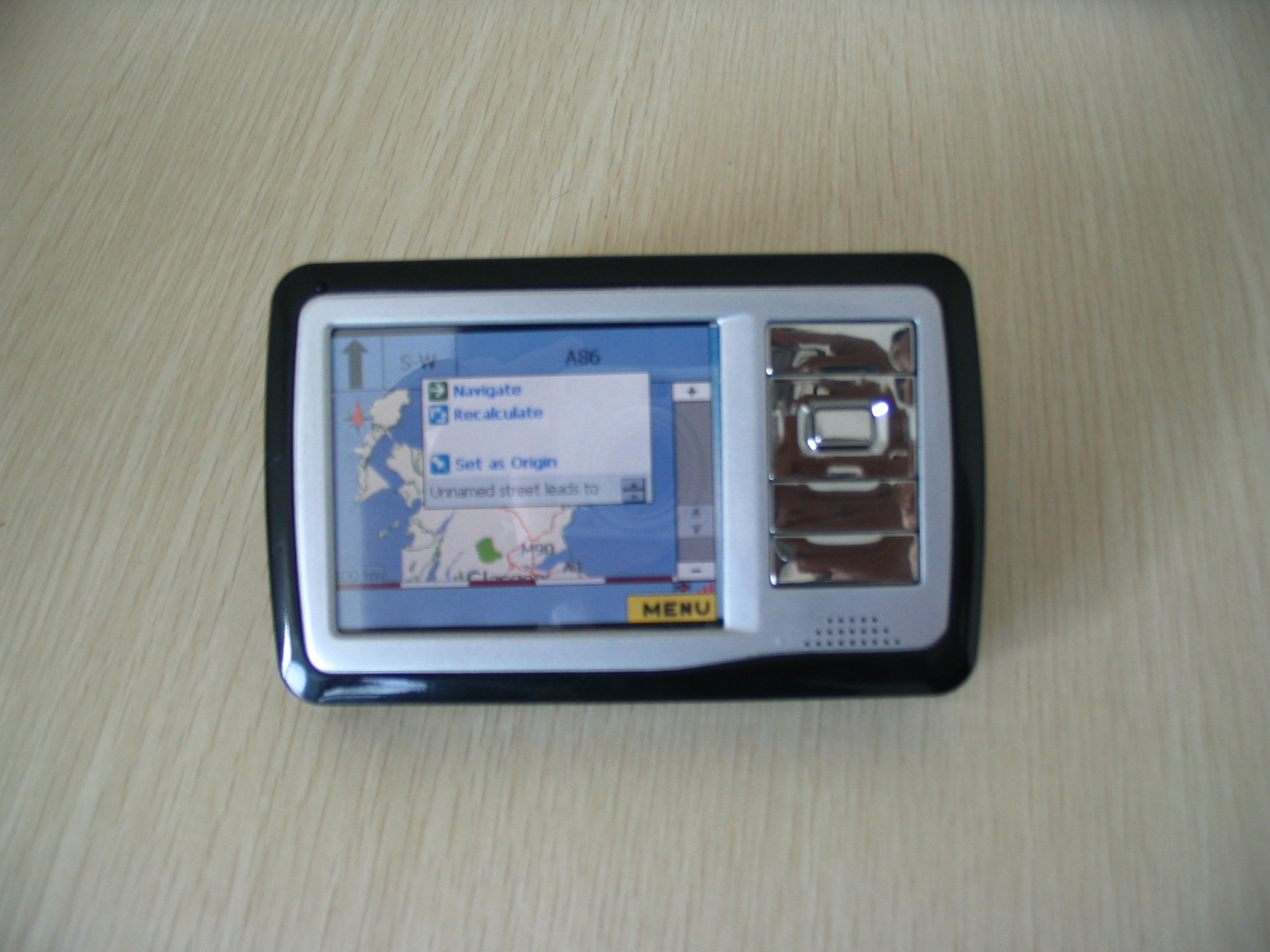 Portable GPS Navigation Device