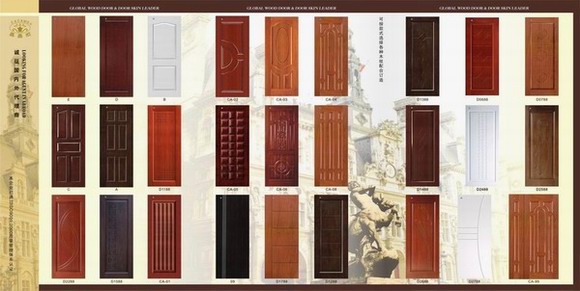 HDF Waterproof Wooden Door & HDF Door Skin