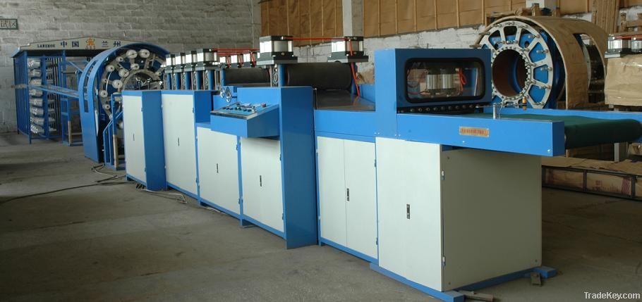 Pappy water-soluble yarn composited bag making machine