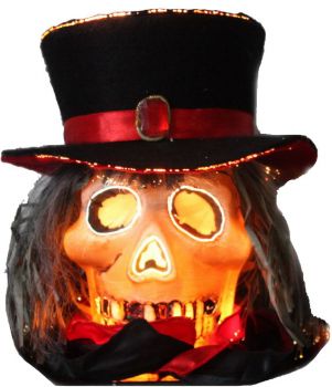 Fiber Optic Halloween Figure