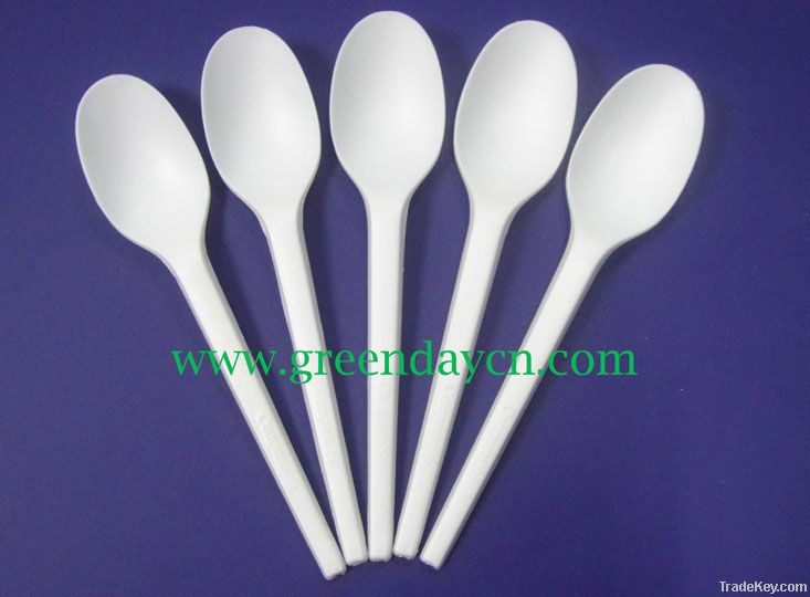 100% Biodegradable CPLA Spoon