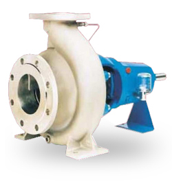 Chemical process centrifugal pump