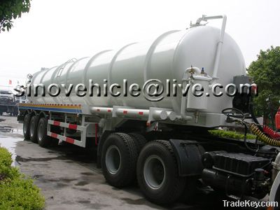 3 Axles 35000L Cesspit Emptier Trailer