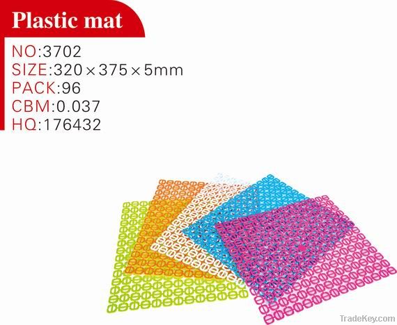 Plastic mat