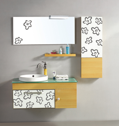 Stainless Steel Bathroom Cabinet (LD-9001)