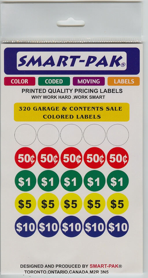 COLOR CODED MOVING LABELS