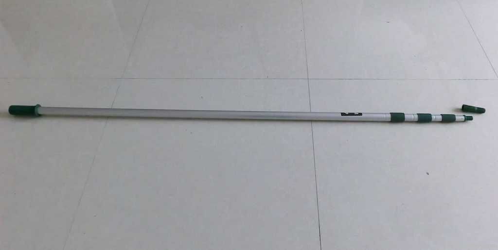 4 parts 6m long aluminum telescopic pole