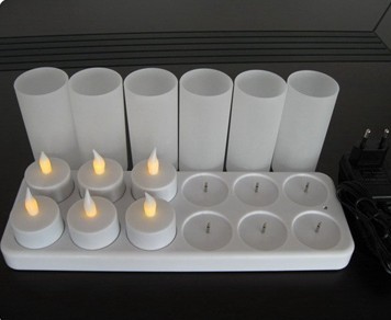 Rechargeable candle