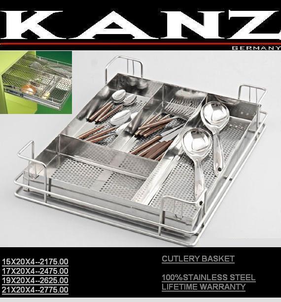 KANZ KITCHEN CUTLERT BASKET