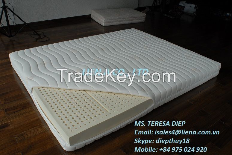 Natural Latex mattress - Convoluted mattress