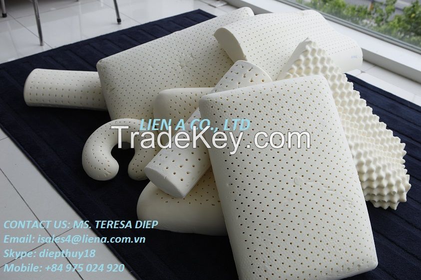 Natural Latex Pillow- 100% Natural Latex- Contour Pillow