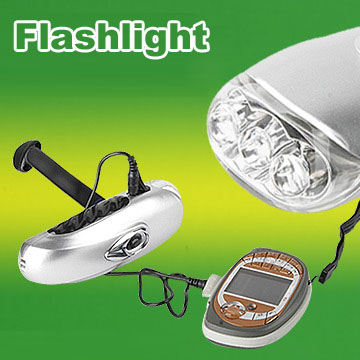 LED Dynamo Flashlight / Led Torch