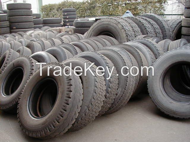 Used Truck Tire Casings for Retreading