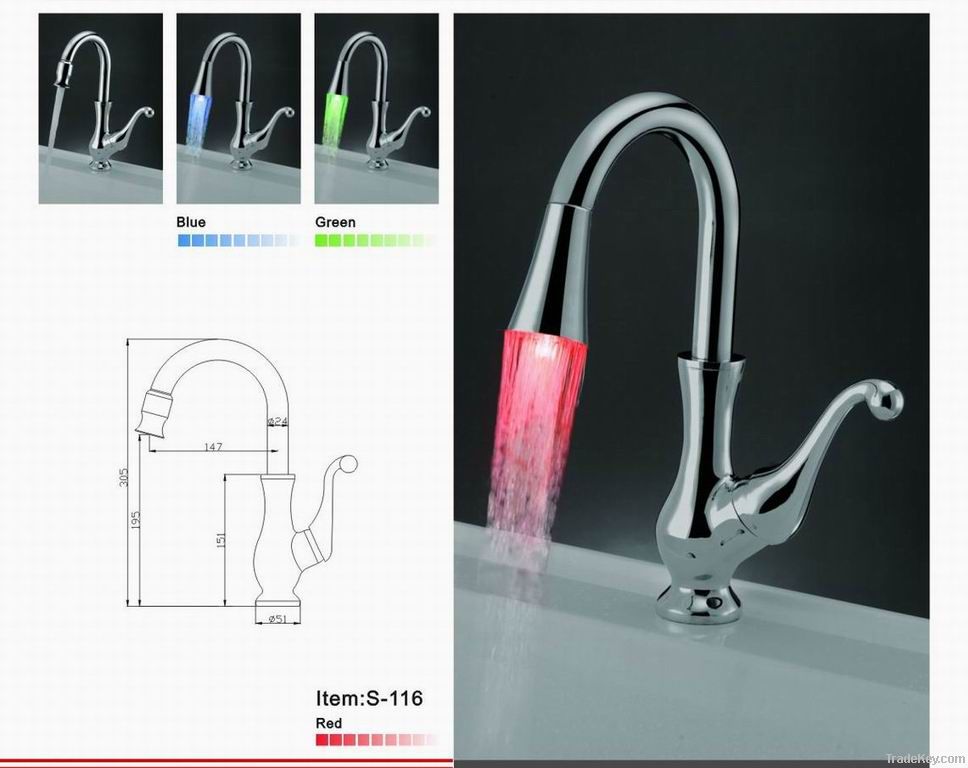 kitchen LED Faucet