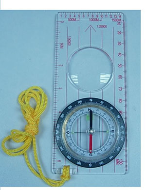 multifunctional ruler compass