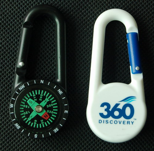 carabiner compass