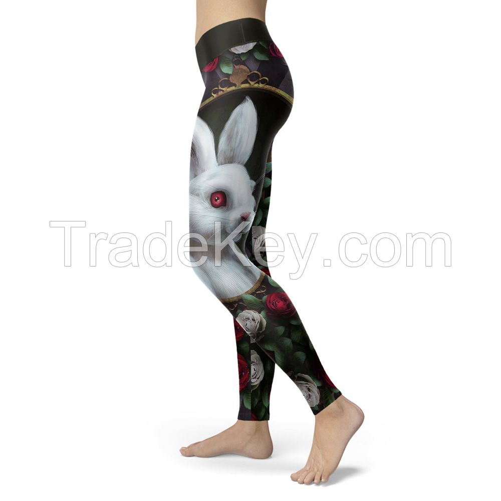 High Quality New Arrival Legging For Women Fitness Leggings Polyester Sublimated Leggings In Cheap Price