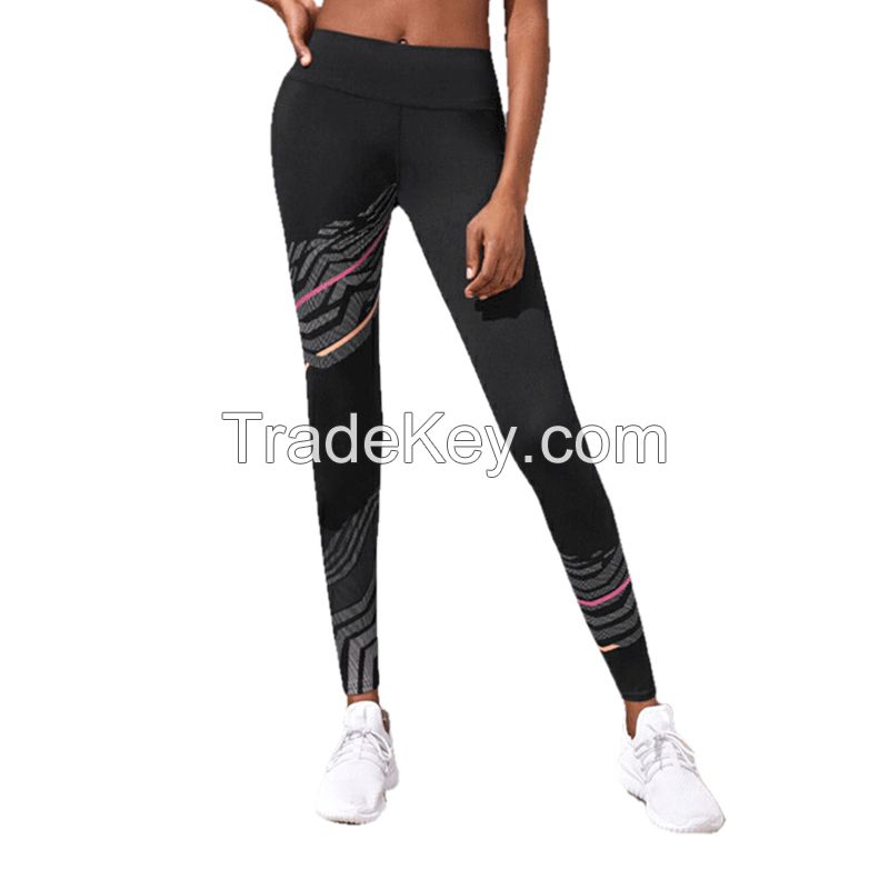 Customized High Waist Butt Lift Gym Leggings For Women Wholesale Plus Size Women Legging