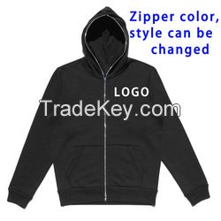 2023 autumn winter custom brand logo men tracksuit sweatshirts full zip up hoodie man suits set with hoodies men's clothes