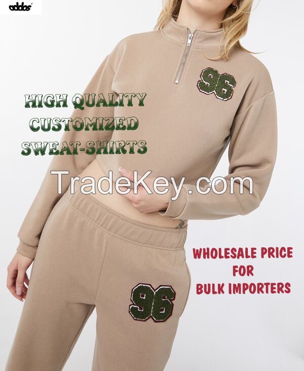 Customized wholesale Sweatshirts For Bulk Importers