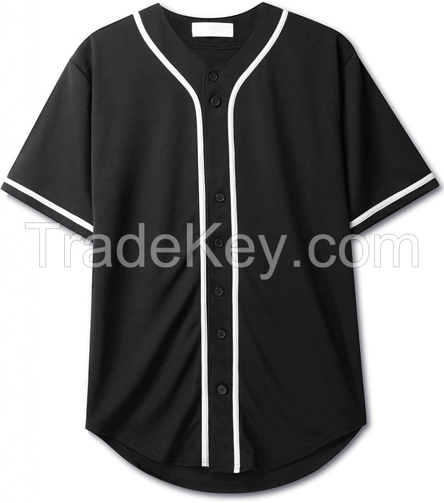 Customize embroidery baseball jersey style shirt wholesale baseball jersey