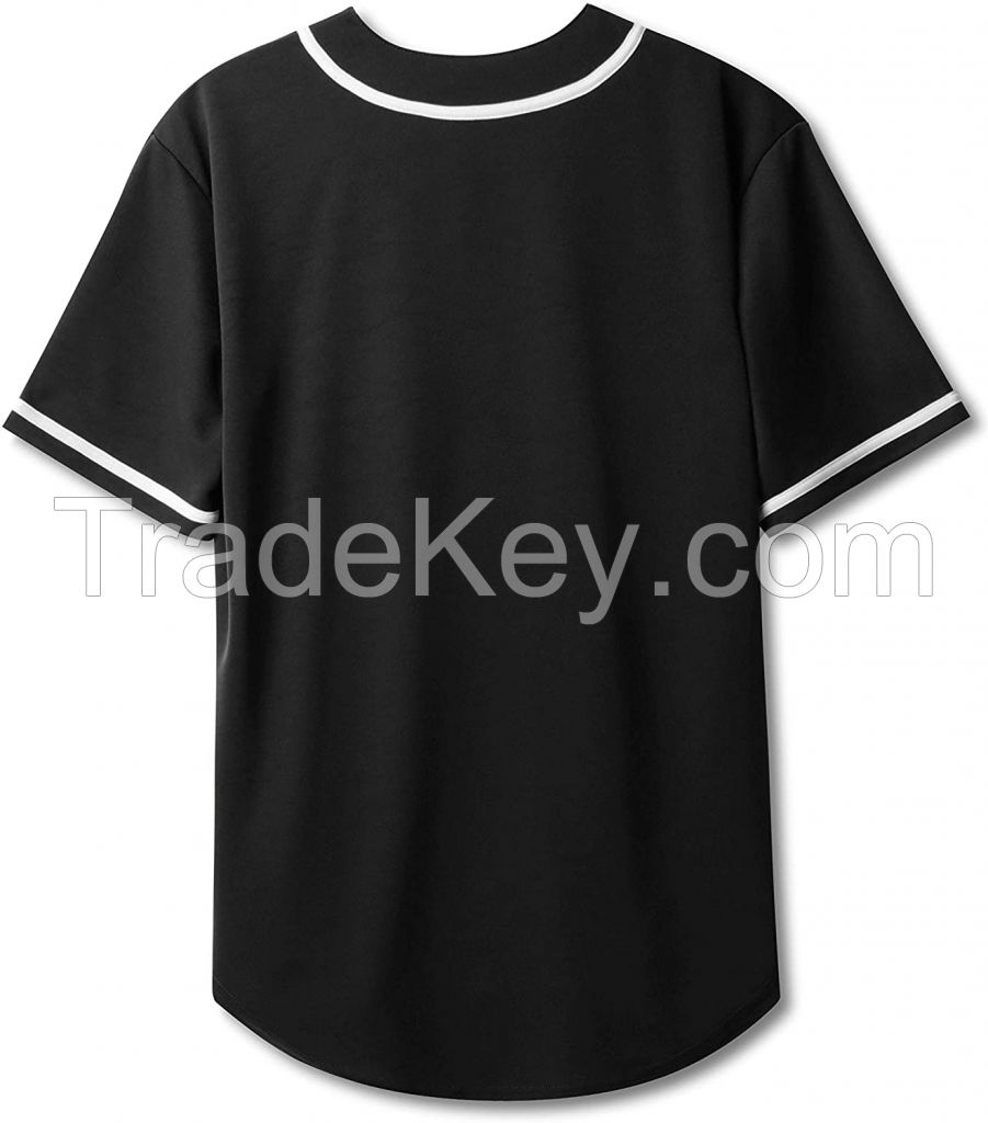 Customize embroidery baseball jersey style shirt wholesale baseball jersey