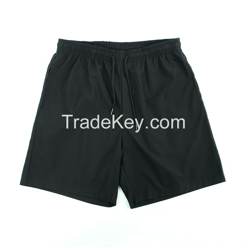 Men's Summer Sport Shorts Thin Casual Bermudas Black Classic Clothing Beach Shorts Male