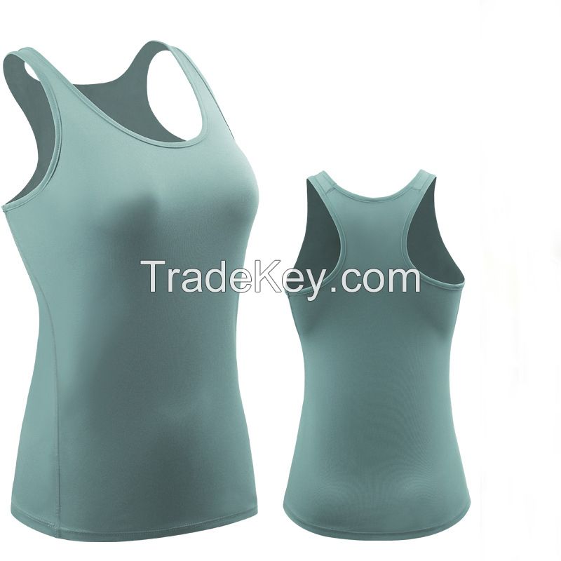 OEM blank fitness bodybuilding gym tank top vest women's clothing underwear