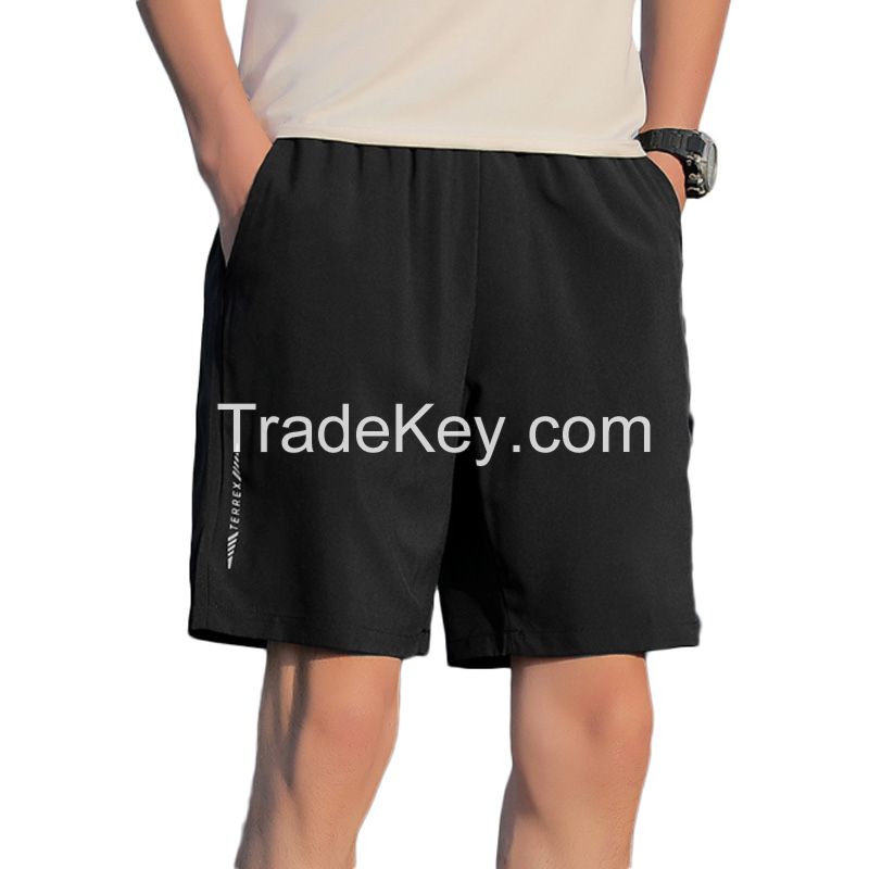 Customized Logo Solid Color Beachwear Casual Summer Wholesale Men Trunk Beach Men's Swim Shorts